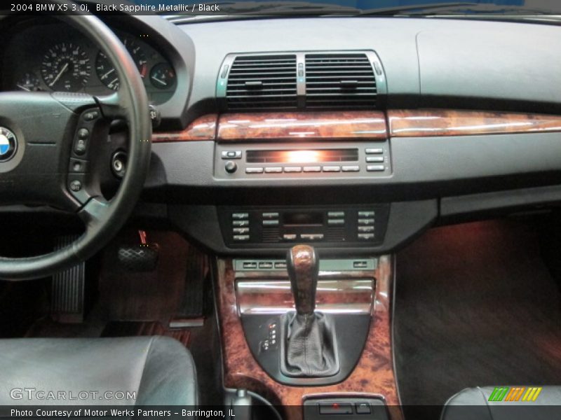 Black Sapphire Metallic / Black 2004 BMW X5 3.0i