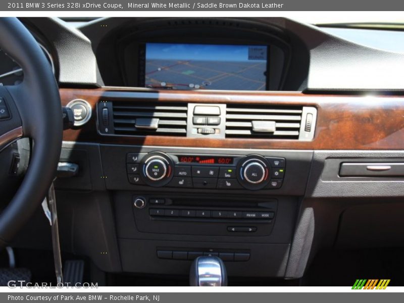 Mineral White Metallic / Saddle Brown Dakota Leather 2011 BMW 3 Series 328i xDrive Coupe