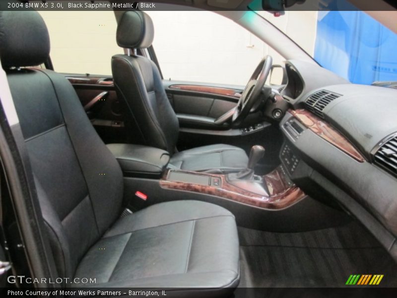 Black Sapphire Metallic / Black 2004 BMW X5 3.0i