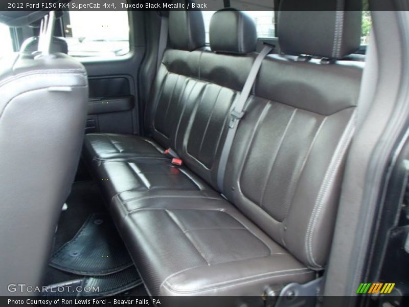 Tuxedo Black Metallic / Black 2012 Ford F150 FX4 SuperCab 4x4