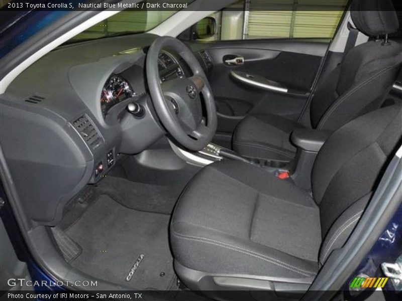 Nautical Blue Metallic / Dark Charcoal 2013 Toyota Corolla S