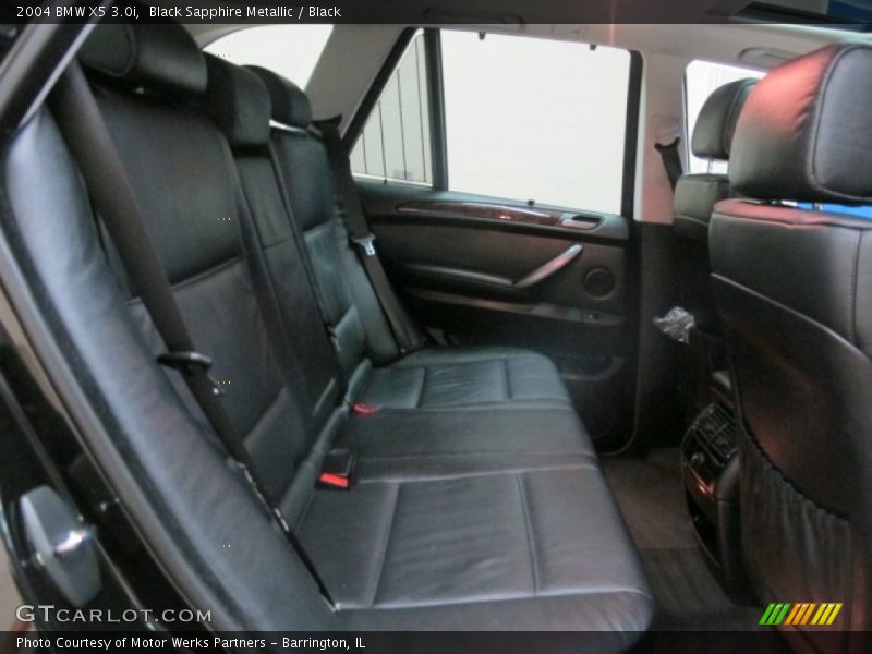 Black Sapphire Metallic / Black 2004 BMW X5 3.0i