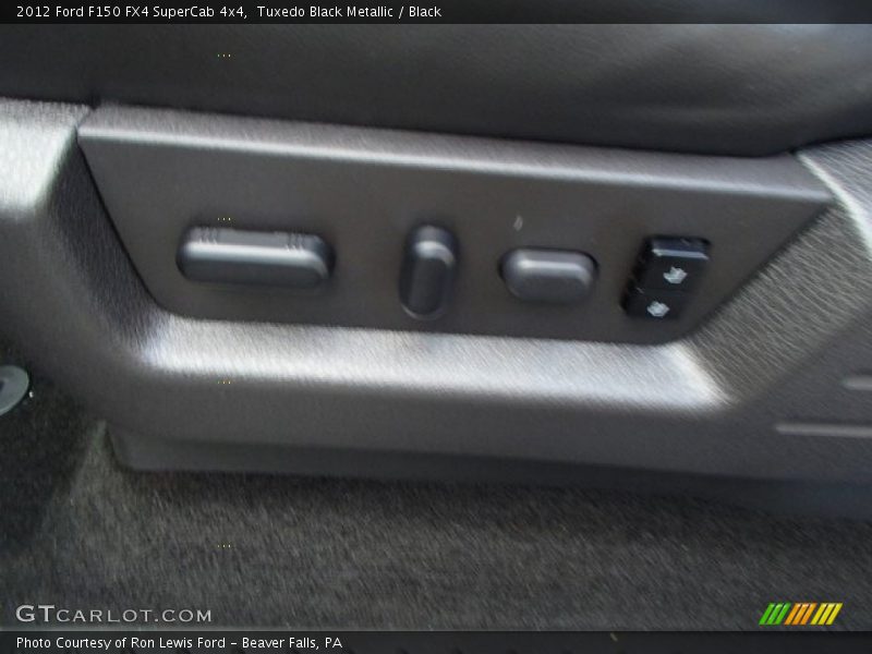 Tuxedo Black Metallic / Black 2012 Ford F150 FX4 SuperCab 4x4