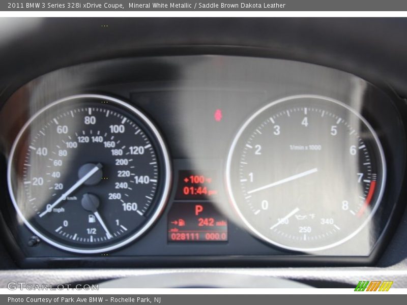 Mineral White Metallic / Saddle Brown Dakota Leather 2011 BMW 3 Series 328i xDrive Coupe
