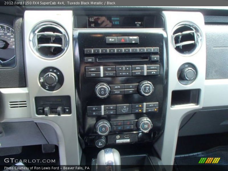 Tuxedo Black Metallic / Black 2012 Ford F150 FX4 SuperCab 4x4