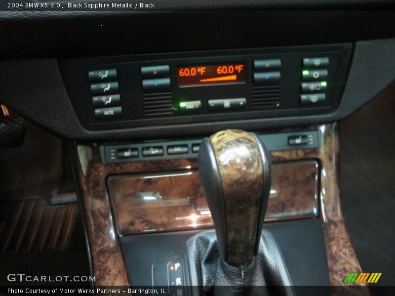 Black Sapphire Metallic / Black 2004 BMW X5 3.0i