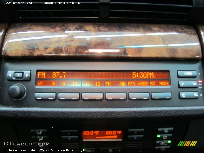 Black Sapphire Metallic / Black 2004 BMW X5 3.0i