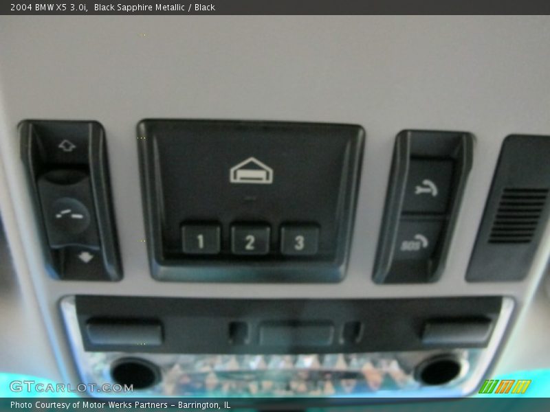 Black Sapphire Metallic / Black 2004 BMW X5 3.0i