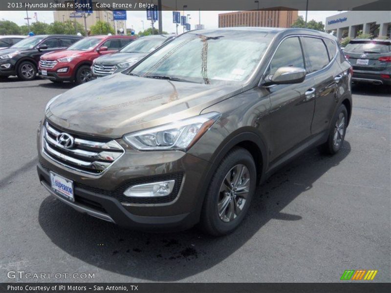 Cabo Bronze / Beige 2013 Hyundai Santa Fe Sport
