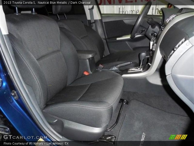 Nautical Blue Metallic / Dark Charcoal 2013 Toyota Corolla S