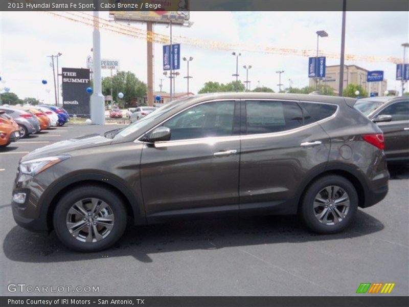 Cabo Bronze / Beige 2013 Hyundai Santa Fe Sport