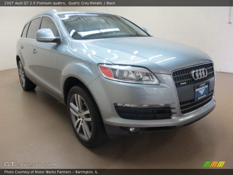 Quartz Grey Metallic / Black 2007 Audi Q7 3.6 Premium quattro