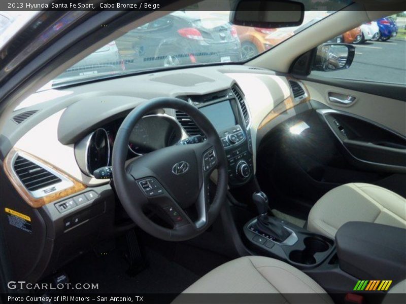 Cabo Bronze / Beige 2013 Hyundai Santa Fe Sport