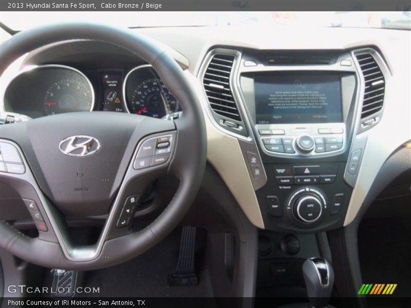 Cabo Bronze / Beige 2013 Hyundai Santa Fe Sport