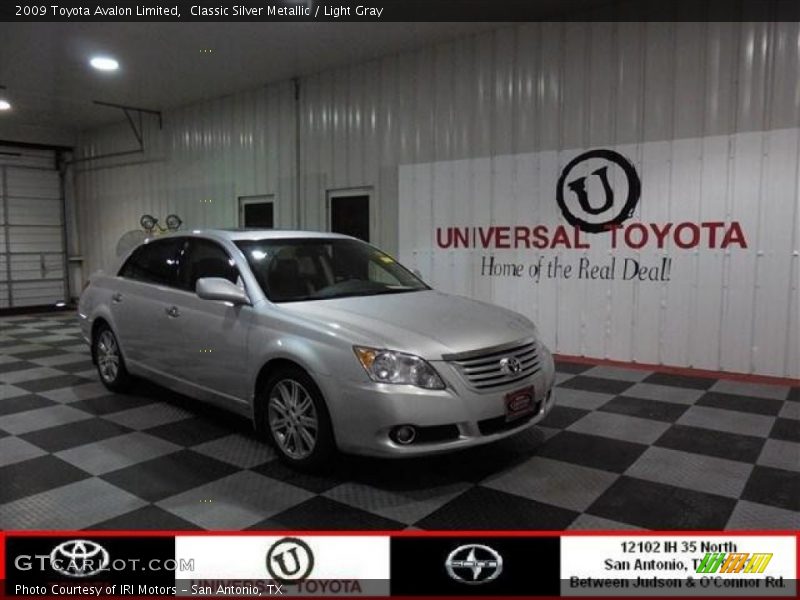 Classic Silver Metallic / Light Gray 2009 Toyota Avalon Limited