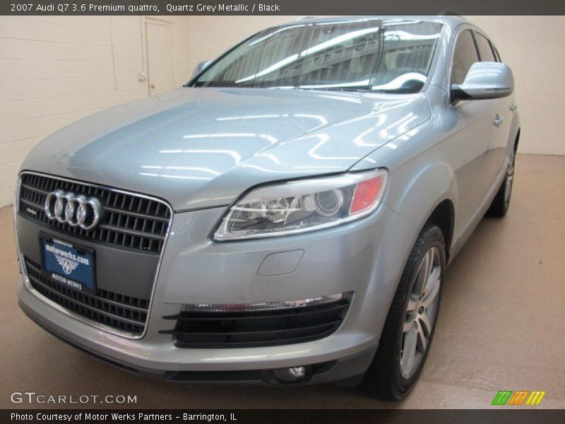 Quartz Grey Metallic / Black 2007 Audi Q7 3.6 Premium quattro