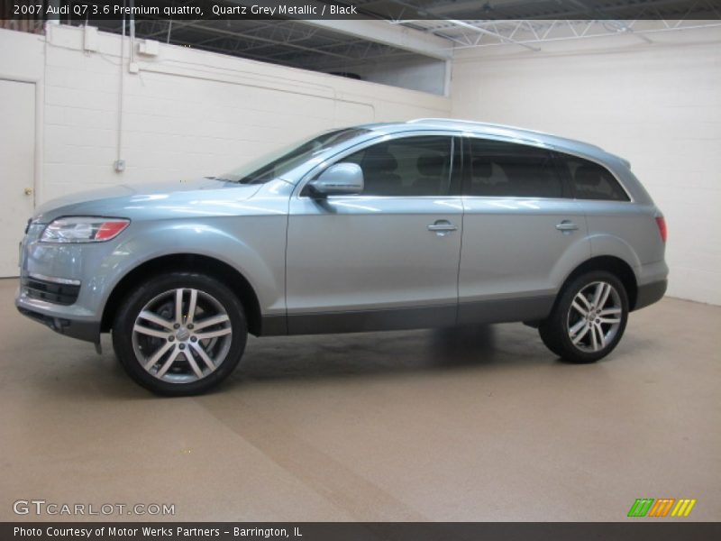 Quartz Grey Metallic / Black 2007 Audi Q7 3.6 Premium quattro