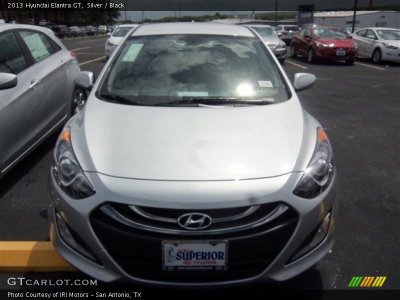 Silver / Black 2013 Hyundai Elantra GT