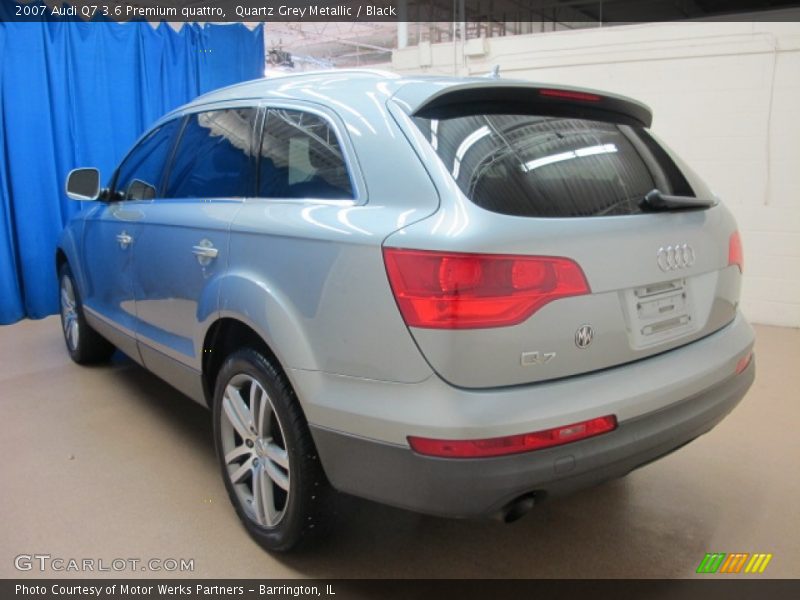 Quartz Grey Metallic / Black 2007 Audi Q7 3.6 Premium quattro