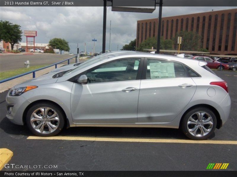 Silver / Black 2013 Hyundai Elantra GT