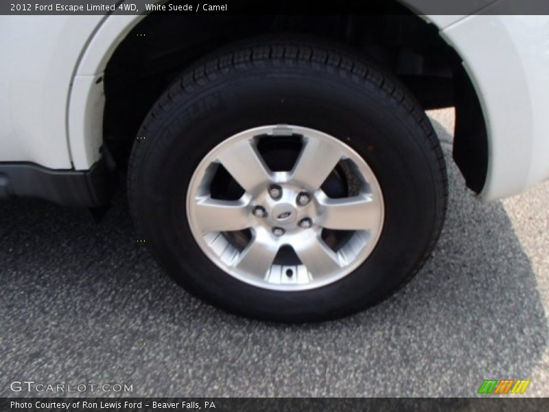 White Suede / Camel 2012 Ford Escape Limited 4WD