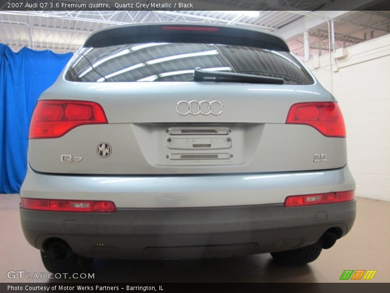 Quartz Grey Metallic / Black 2007 Audi Q7 3.6 Premium quattro