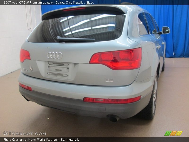 Quartz Grey Metallic / Black 2007 Audi Q7 3.6 Premium quattro