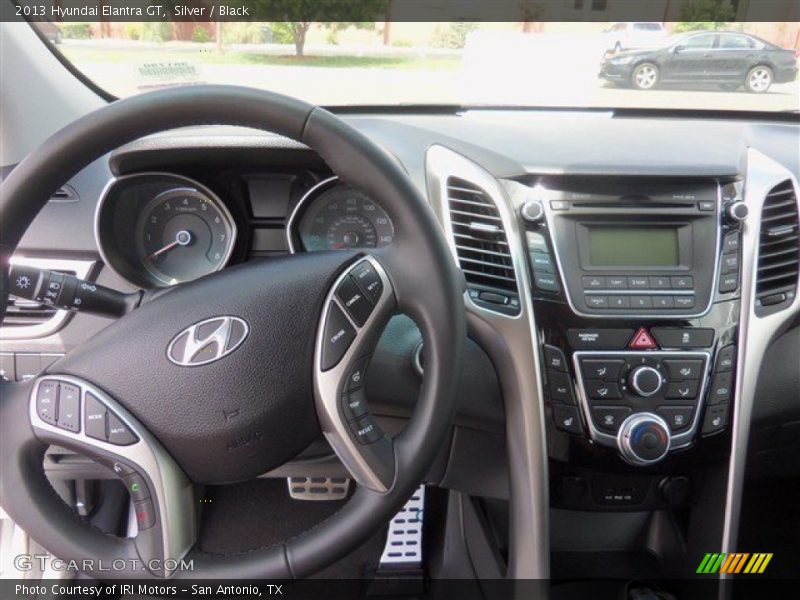 Silver / Black 2013 Hyundai Elantra GT