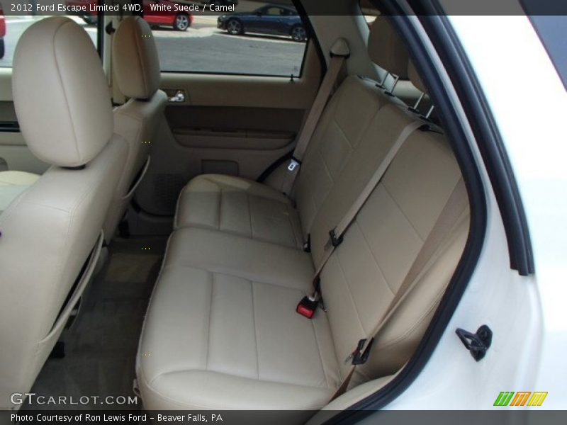 White Suede / Camel 2012 Ford Escape Limited 4WD