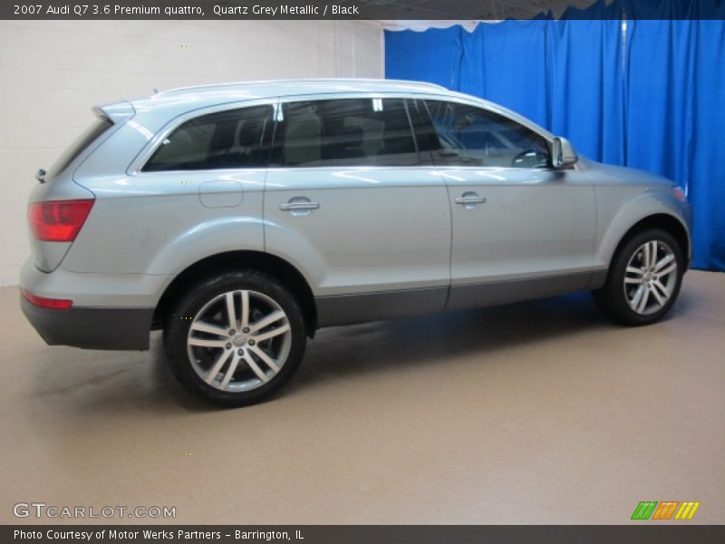 Quartz Grey Metallic / Black 2007 Audi Q7 3.6 Premium quattro