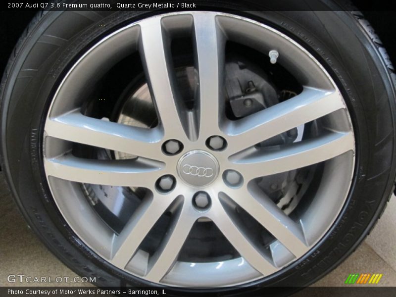 Quartz Grey Metallic / Black 2007 Audi Q7 3.6 Premium quattro