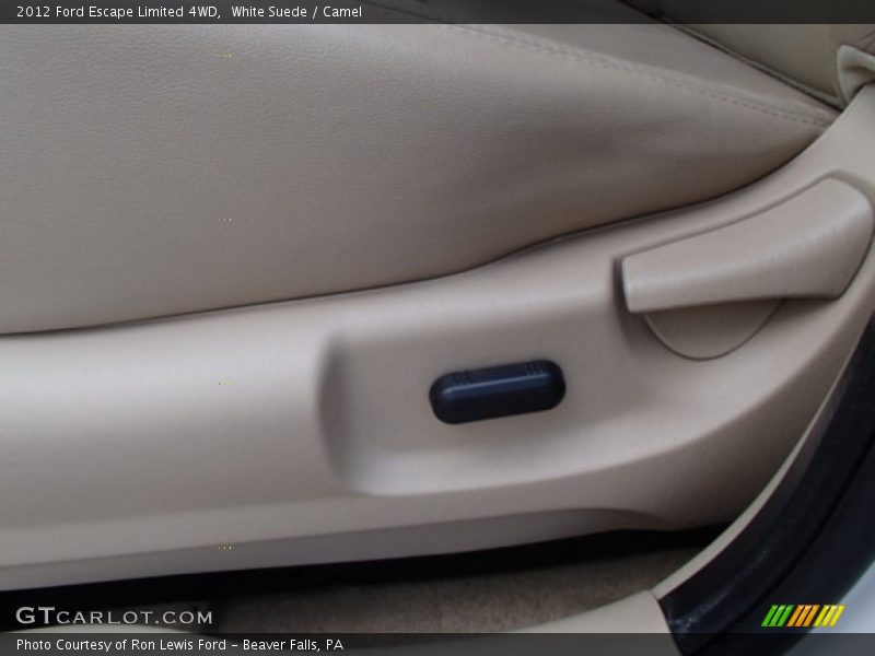 White Suede / Camel 2012 Ford Escape Limited 4WD