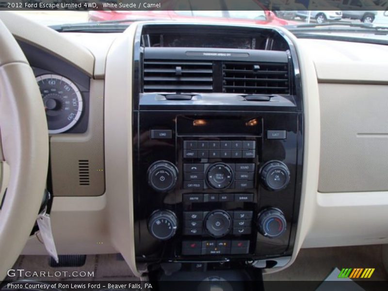 White Suede / Camel 2012 Ford Escape Limited 4WD