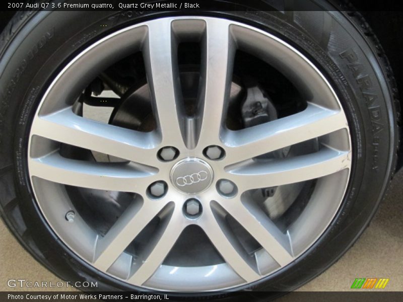 Quartz Grey Metallic / Black 2007 Audi Q7 3.6 Premium quattro
