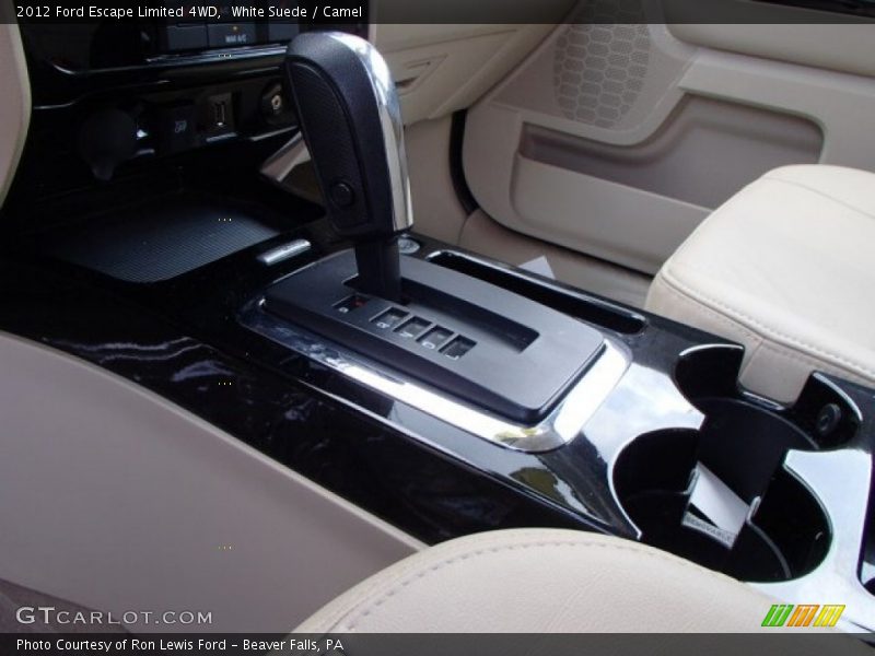 White Suede / Camel 2012 Ford Escape Limited 4WD