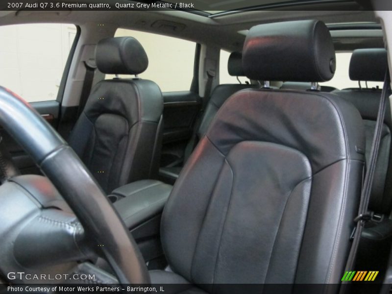 Quartz Grey Metallic / Black 2007 Audi Q7 3.6 Premium quattro