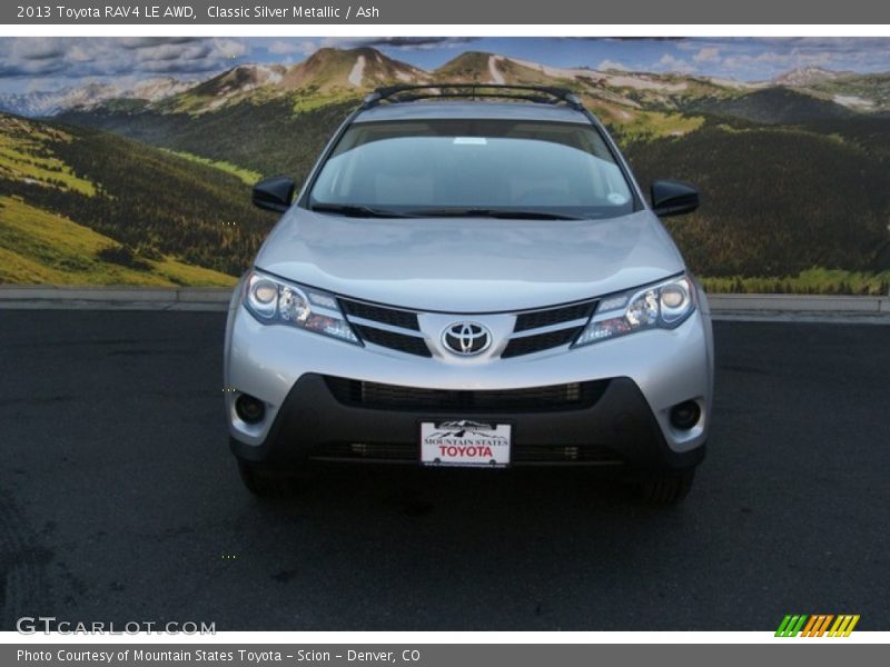 Classic Silver Metallic / Ash 2013 Toyota RAV4 LE AWD