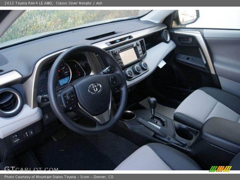 Classic Silver Metallic / Ash 2013 Toyota RAV4 LE AWD