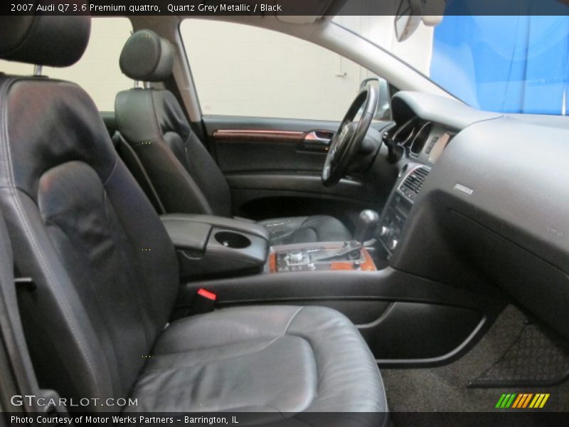 Quartz Grey Metallic / Black 2007 Audi Q7 3.6 Premium quattro