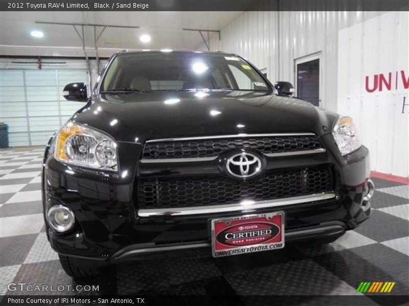 Black / Sand Beige 2012 Toyota RAV4 Limited