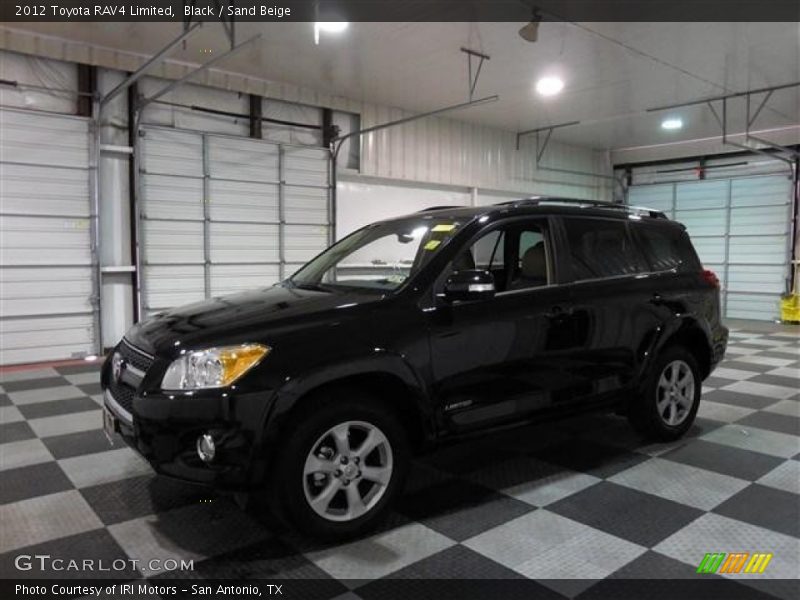 Black / Sand Beige 2012 Toyota RAV4 Limited