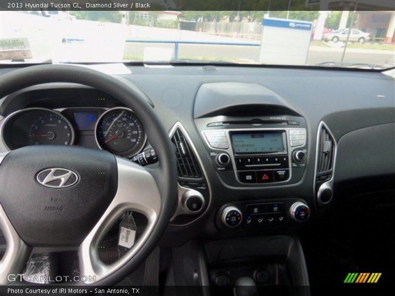 Diamond Silver / Black 2013 Hyundai Tucson GL