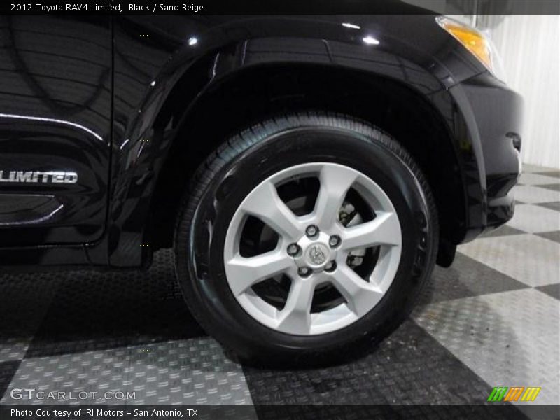 Black / Sand Beige 2012 Toyota RAV4 Limited