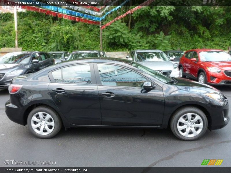 Black Mica / Black 2013 Mazda MAZDA3 i Sport 4 Door