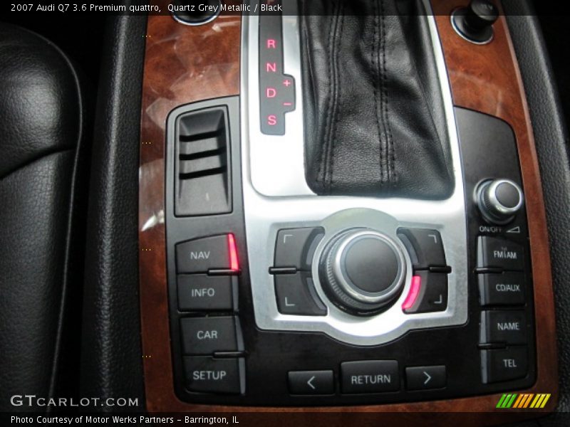 Quartz Grey Metallic / Black 2007 Audi Q7 3.6 Premium quattro