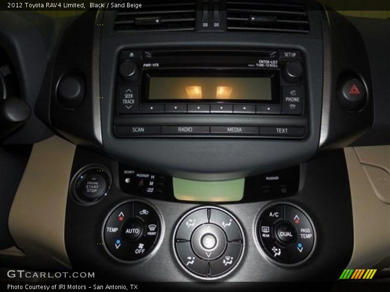 Black / Sand Beige 2012 Toyota RAV4 Limited