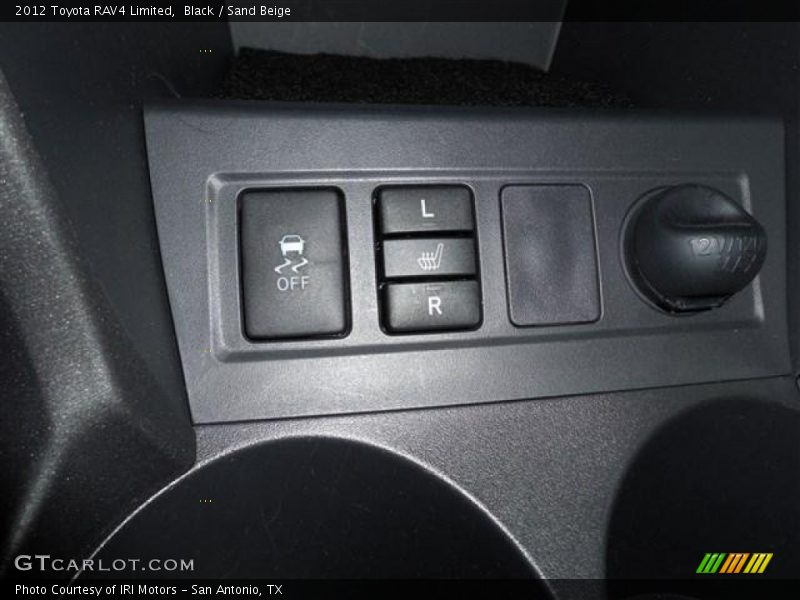 Black / Sand Beige 2012 Toyota RAV4 Limited