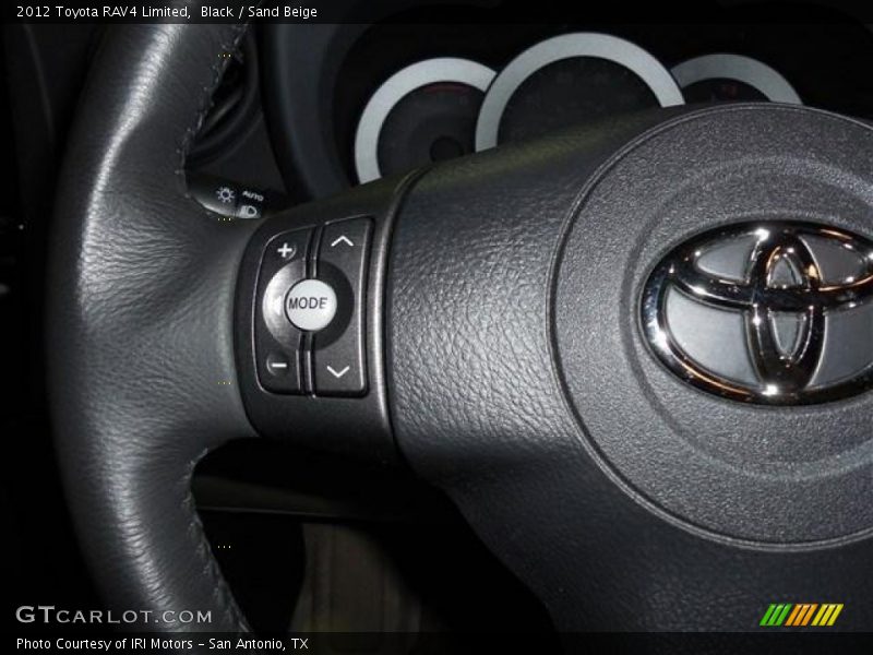 Black / Sand Beige 2012 Toyota RAV4 Limited