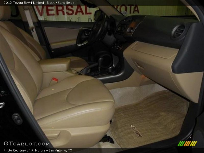 Black / Sand Beige 2012 Toyota RAV4 Limited