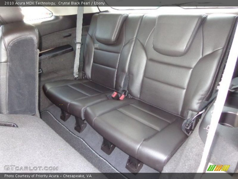 Crystal Black Pearl / Ebony 2010 Acura MDX Technology